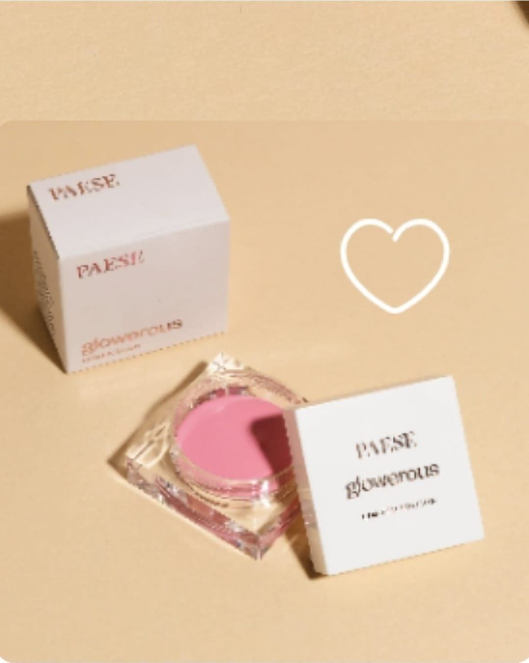 Make-up: NEU, Paese, Glowerous Creamy Blush – Nuovo e nell'imballaggio originale da Winterthur venduto da Winnia