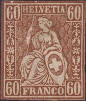 1862, Nr.35 ungebraucht und ungezähnt, Kat: 2000.-