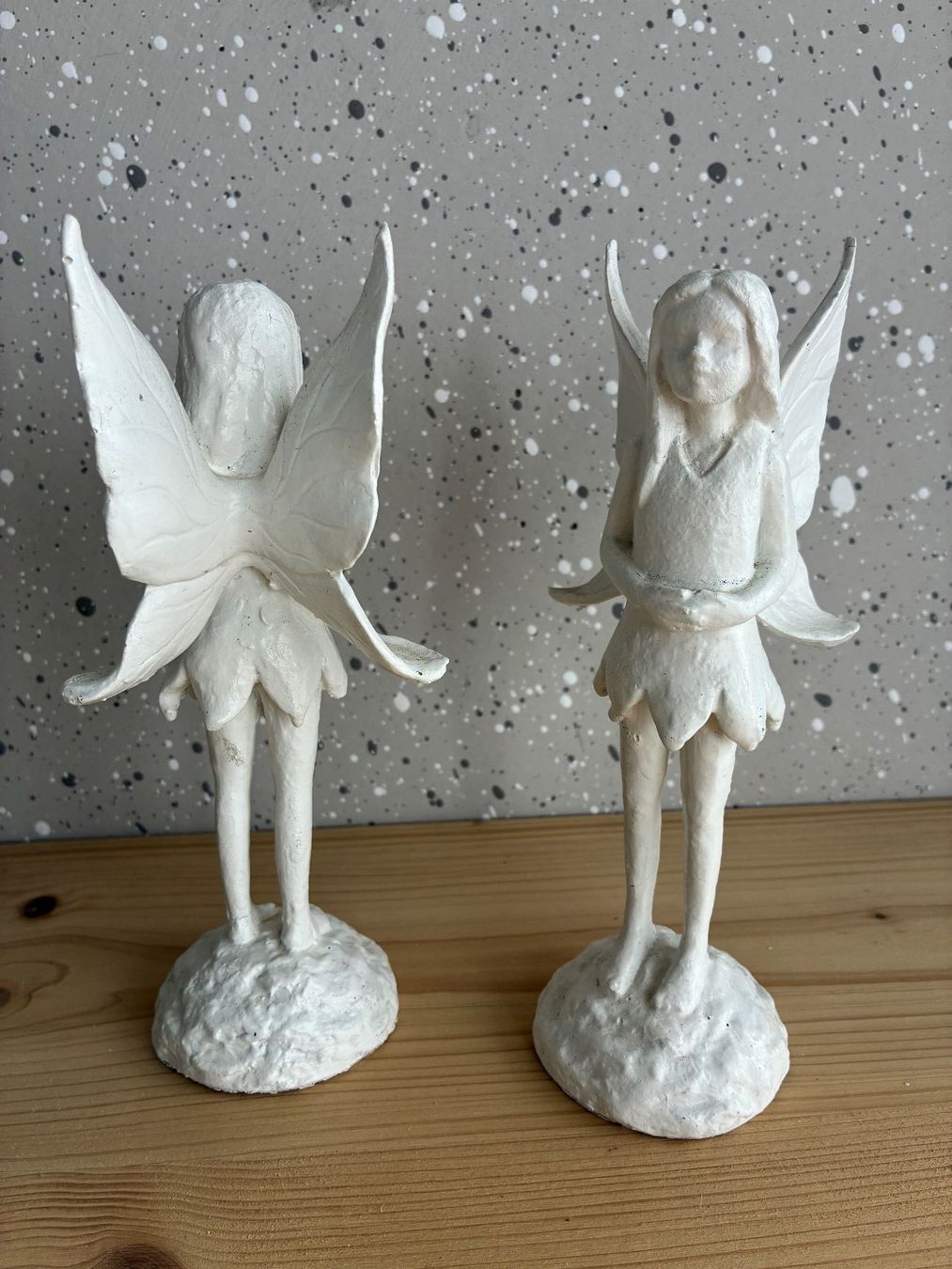Tutte le decorazioni: Feen 2er Set aus Polyresin, in weiss 20cm – Usato da Frick venduto da sandra037 3