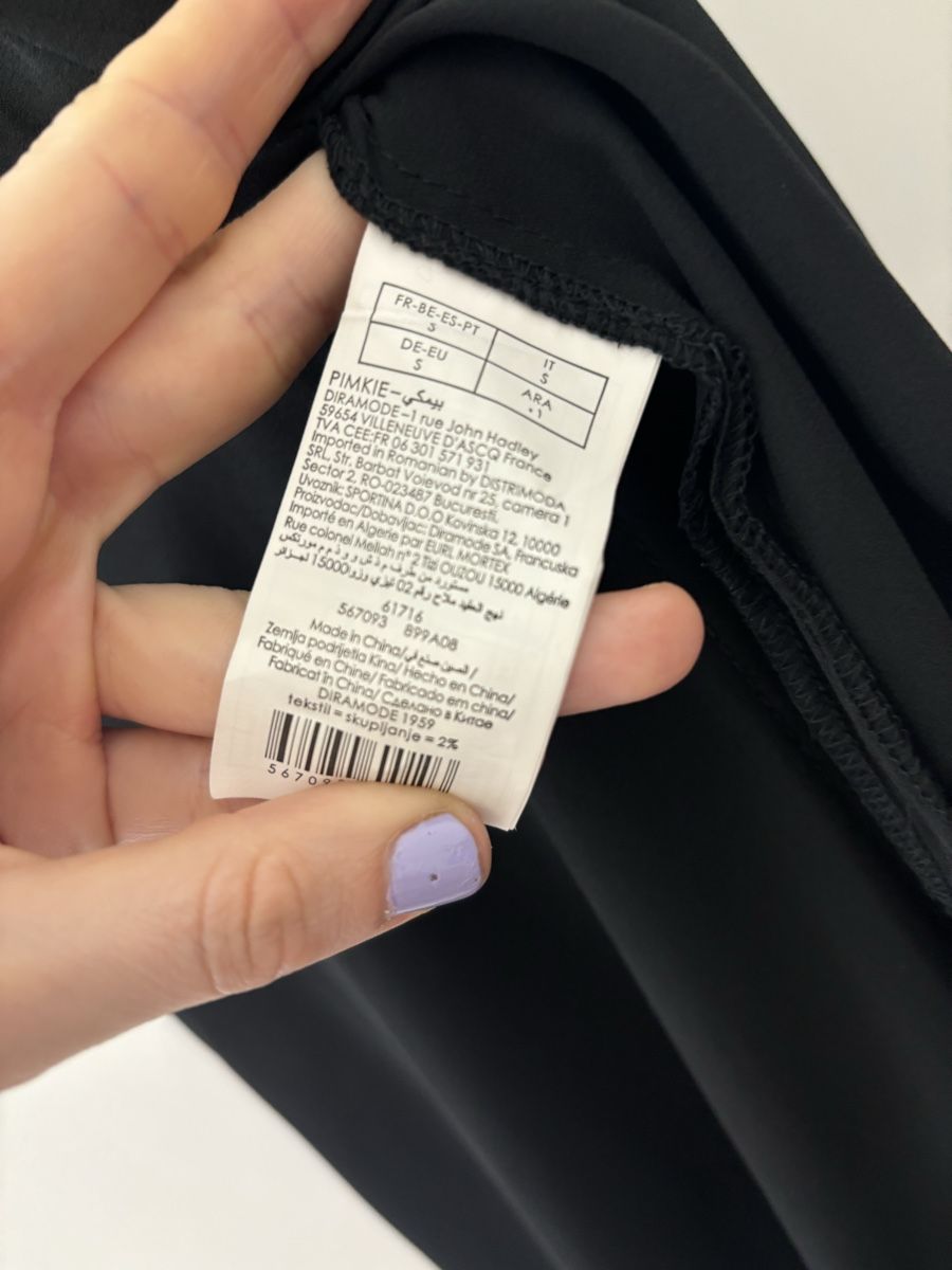 Pimkie Camicette: Lange halbtrandparente Bluse – Usato da Oftringen venduto da violetta9 2