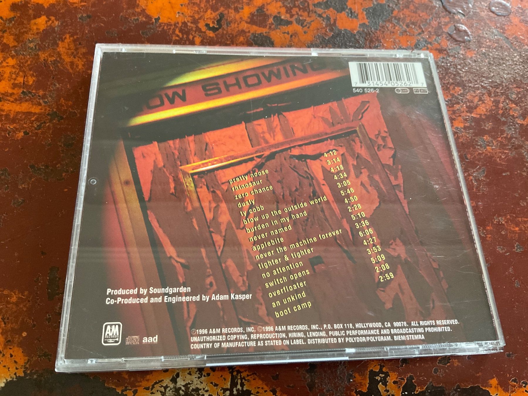 CD: Soundgarden Down on the upside CD – Usato da Delémont venduto da vinylfreak01 1