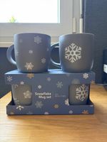 Snowflake Mug Set 4x