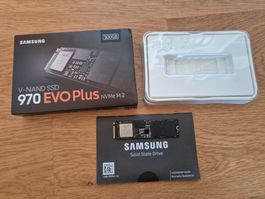 Samsung 970 EVO Plus 500 GB, NVMe M.2, mit OVP