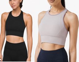2x Lululemon Ebb to Street Bra Black & Pale Purple