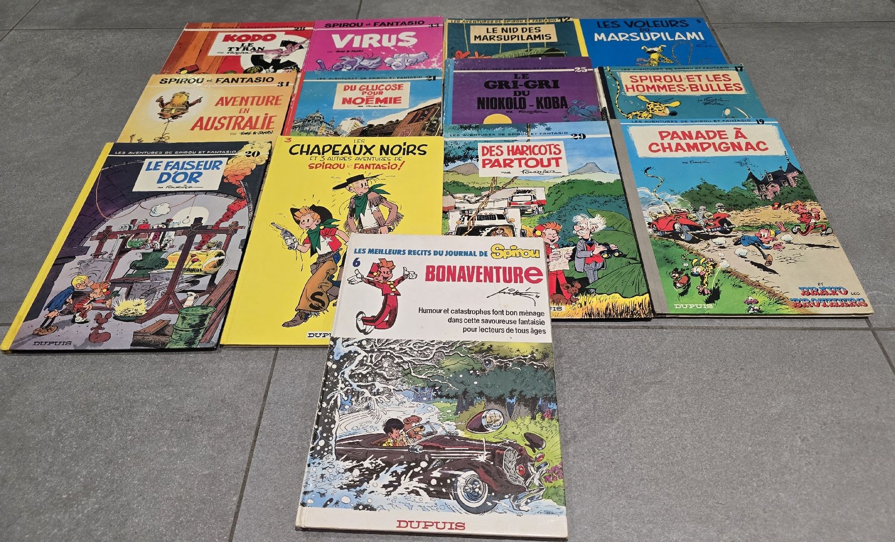 Fumetti: Collection 13 BD Spirou et Fantasio – Usato da Courtemaîche venduto da justine21