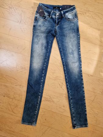 LTB Jeans Molly, Super Slim, blau, Grösse 27/36, NEU
