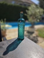 San Miguel Glasflasche "El Mono" – Aquamarin