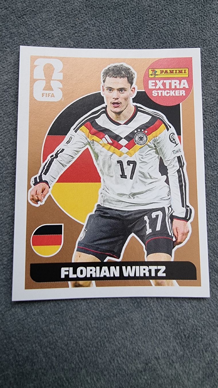 Panini Carte collezionabili: Panini Extra Sticker Florian Wirtz neu – Nuovo (secondo la descrizione) da Büttikon AG venduto da Harzer11