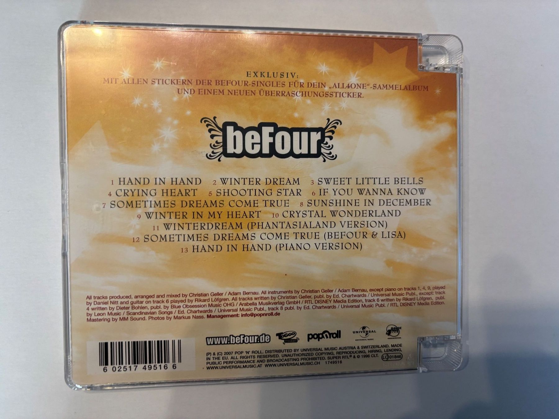 CDs: CD BeFour – Gebraucht aus Lostorf von Core84lo 2