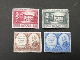 Vatikan   1957  Mi.-Nr. 270/73  **  (4637)