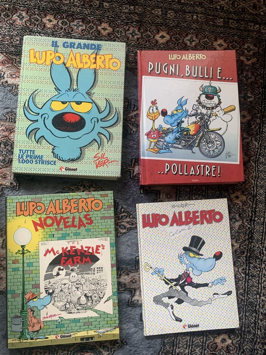 Comics: LUPO ALBERTO 4 Comics – Gebraucht aus Gutenswil von Bregenzer8610