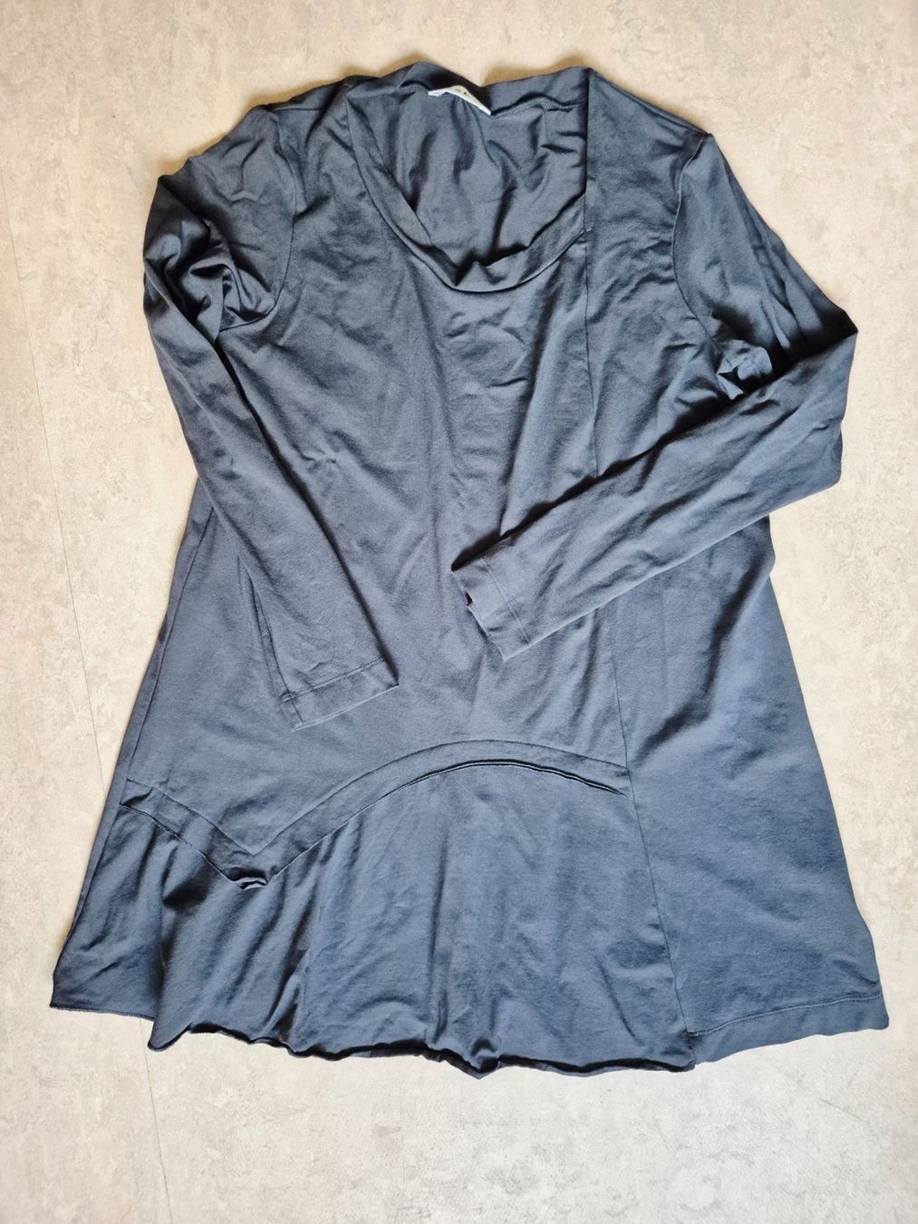 Pullover & Sweatshirts: PULLOVER PULLI NOOK M 38 ANTHRAZIT TUNIKA ASYMMETRISCH TOP – Gebraucht aus Elsau von the-colorful-side 7
