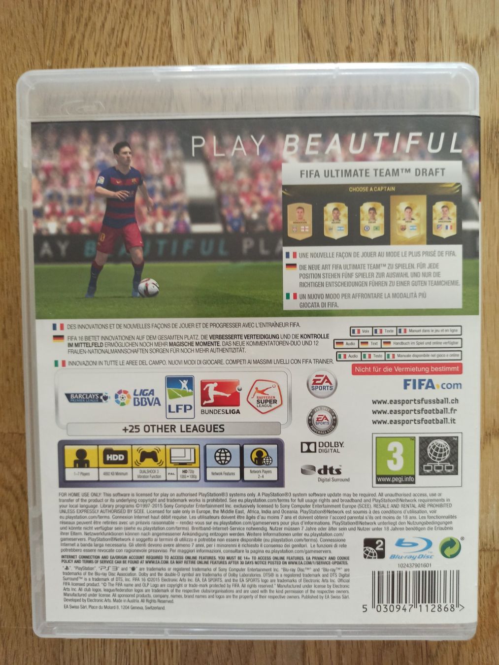 Giochi: FIFA 16 PS3 – Usato da Oberweningen venduto da mar_87mx 1