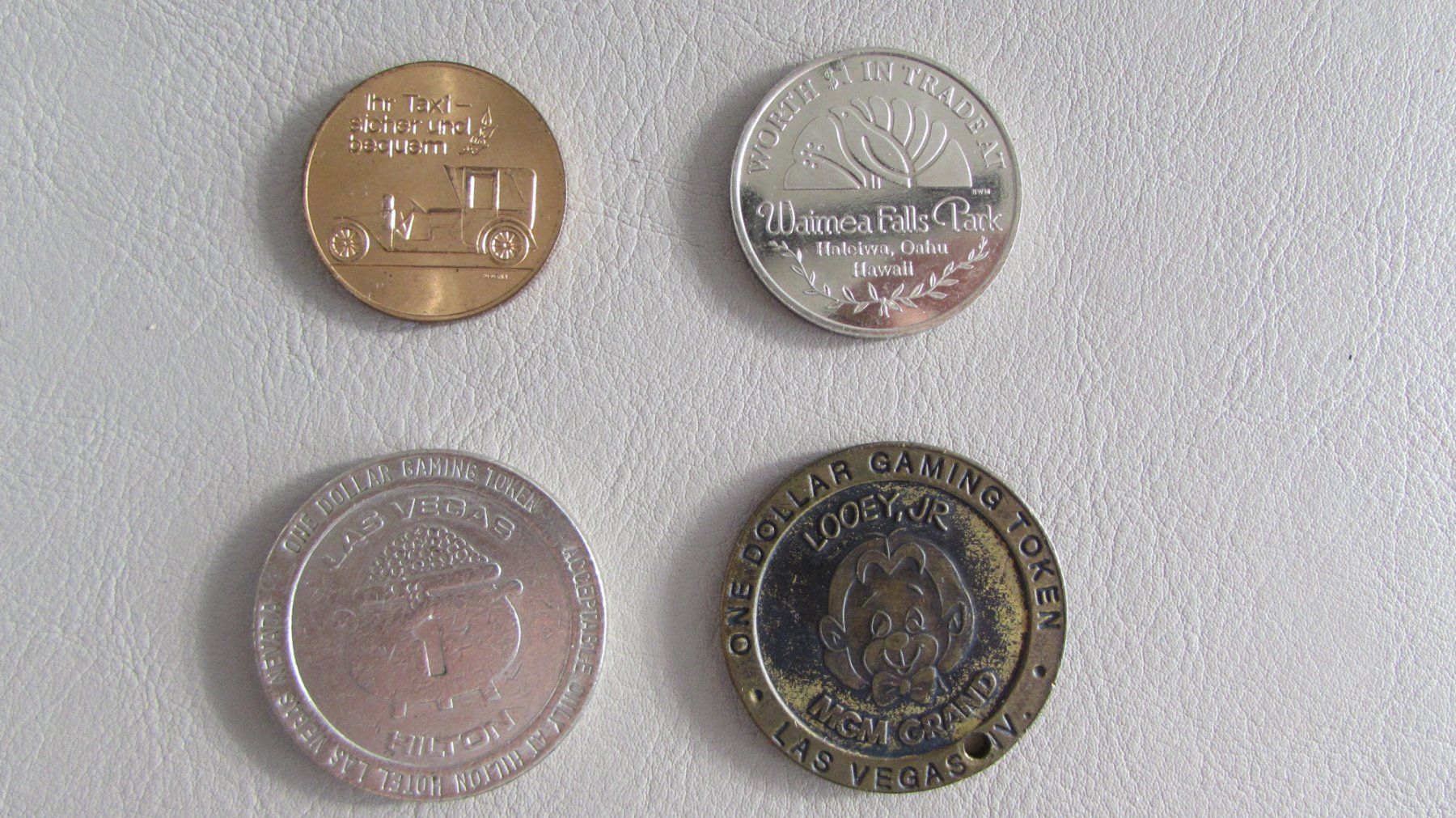 Tutti le monete: Sammlung: 4 Sammler-tokens USA – Usato da Weesen venduto da Travelersplace 1