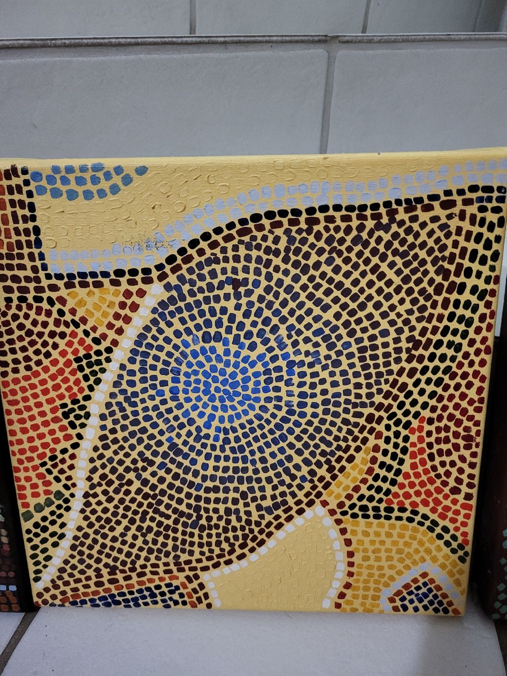 Dipinti: 3  Bilder 30 X 30 cm – Usato da Riehen venduto da tamola67 2