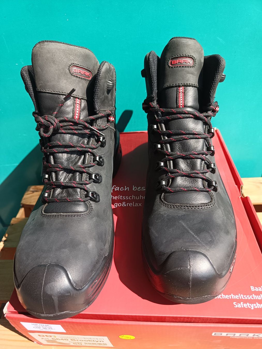 Scarpe da uomo: Baak Sicherheitsschuhe S3 HRO SRC HI 50 – Nuovo e nell'imballaggio originale da Oberegg venduto da A-Z.Handel.Loehrer 2