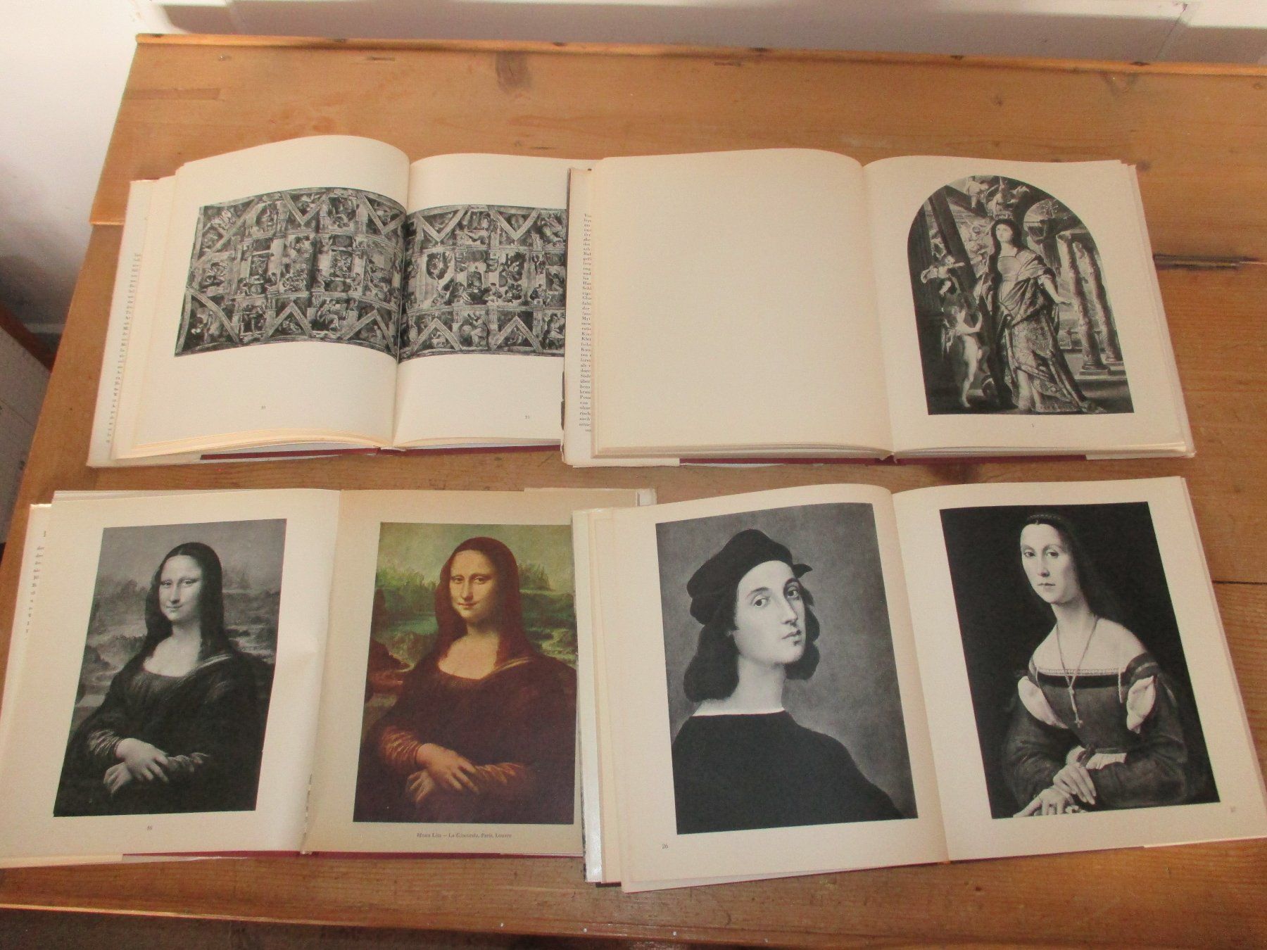 Libri: Kunstbücher Set: Michelangelo, Rubens, Leonardo, Raffael – Usato da Flims - Dorf venduto da Stagediver 2