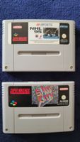 Sim City , NHL 95 / Super Nintendo SNES Spiele set 2x