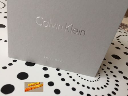 CK CALVIN KLEIN - WATCH CASE - BOX ECRIN