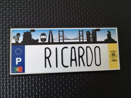 Namensschild Ricardo (Lisboa, Portugal) ab CHF 1.-