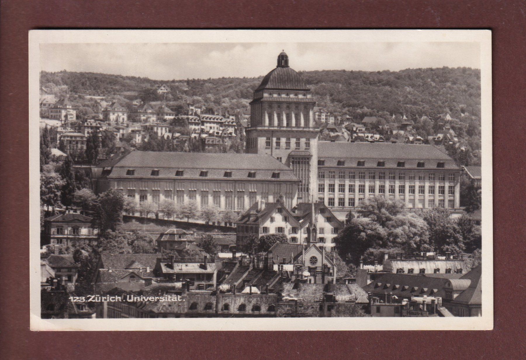 Ansichtskarten: ZÜRICH - Universität – Gebraucht aus Pully von nicecards