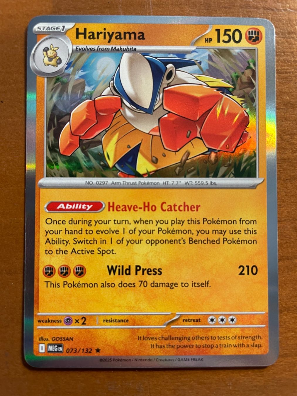 Pokémon Carte collezionabili: Pokemon Hariyama Holo (Versand gratis) – Nuovo (secondo la descrizione) da Chur venduto da Angerson