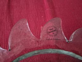 Schöne Schüssel der Glasi Hergiswil