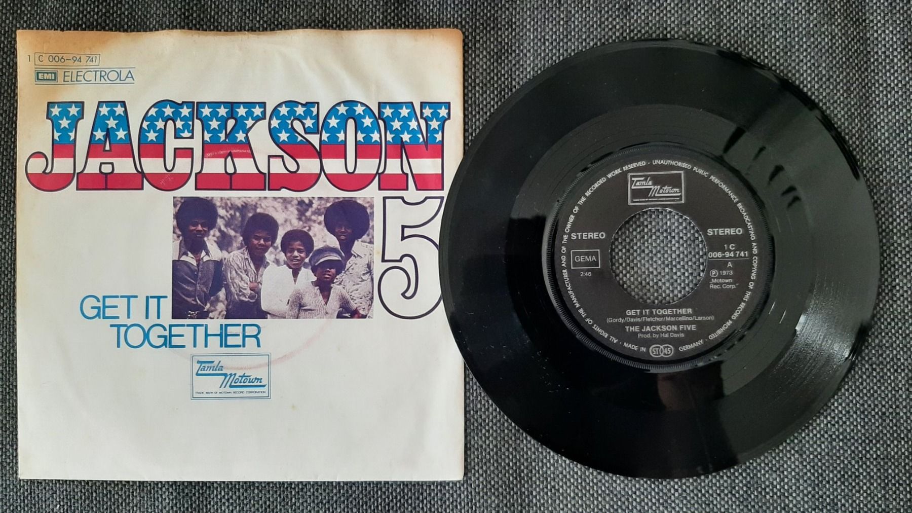 Schallplatten: Michael Jackson and Jackson 5 - Get it together - 1973 rar – Gebraucht aus Watt von Tomaf