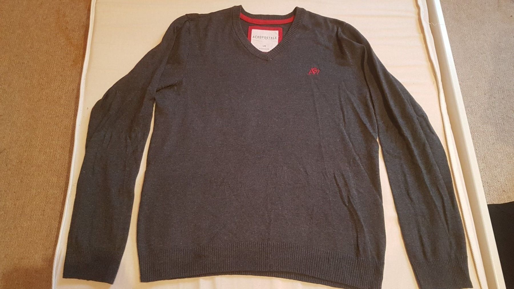 Pullover & Sweatshirts: Pull gris grandeur L/G marque Aéropostale – Gebraucht aus Villiers von san_jn5w 8