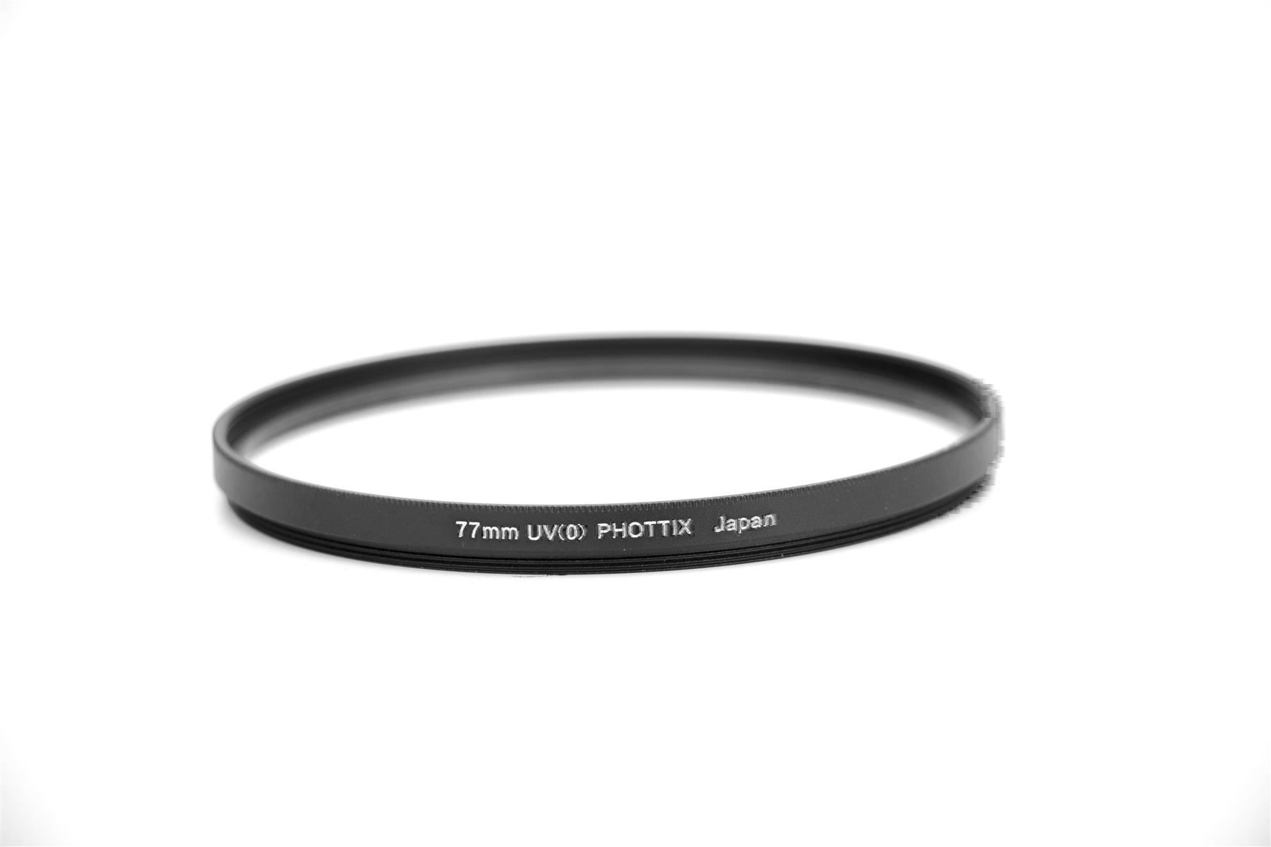 Filter: PHOTTIX 77mm UV 0  FILTER  77 Schutzfilter UV0 – Gebraucht aus Emmen von chromaton