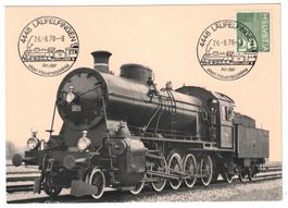 SBB-Dampflok C 5/6 2978 Maximumkarte Hauensteinlinie-Stempel