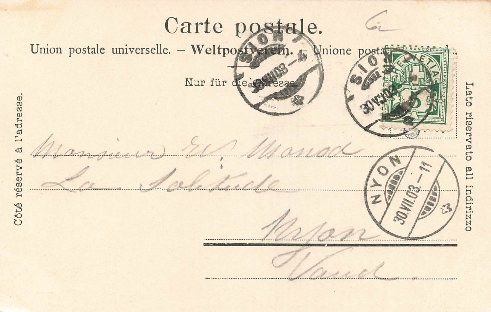 Cartes postales: St. Maurice – D'occasion à Biasca par Blenio71 1