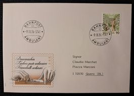 BAHNPOST - SONDERBRIEF - 9.IX.86