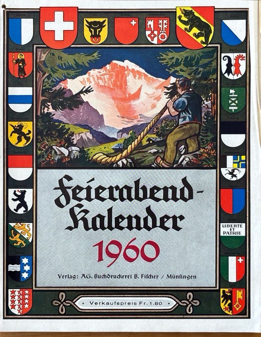 Libri: Feierabend Kalender 1960 – Usato da Sarnen venduto da Livres