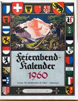 Feierabend Kalender 1960