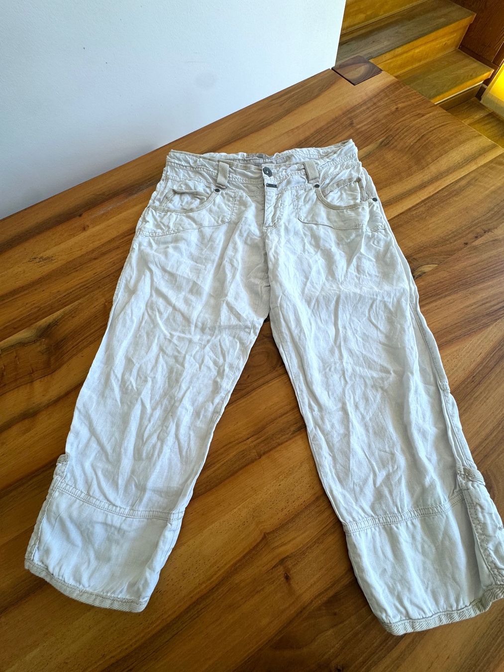 Nile Hosen: NILE lässige coole Leinenhose Gr. S+ – Gebraucht aus Meiringen von Sheyene
