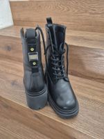 Stiefel Blauer USA schwarz Schnürung Grösse 40