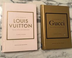 Coffe Table Books, Louis Vuitton & Gucci, 2. Stk.