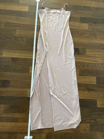 Langes Sommerkleid mit Schlitzen Gr. XS 34