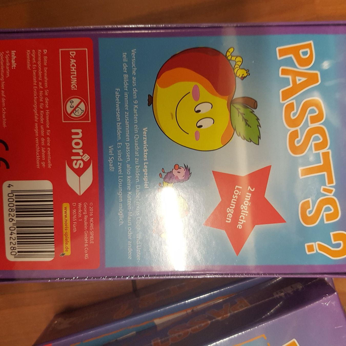 Spiele: Mitbringspiel Passts? k38 – Neu und originalverpackt aus Schwarzenburg von Flamingo07 1