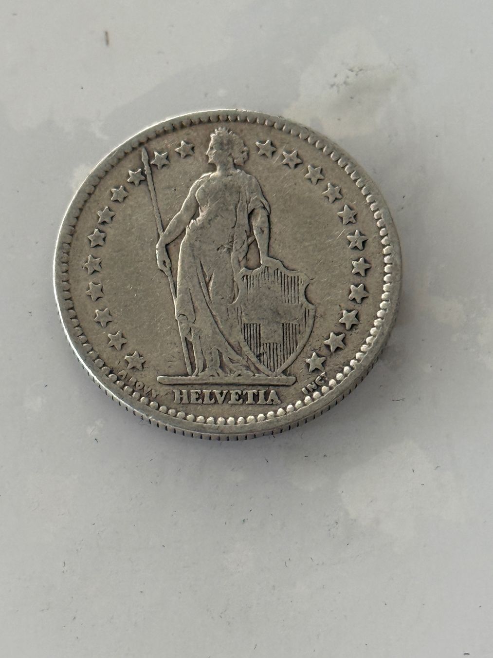 Tutti le monete: 2 Franken 1908  sehr Rar – Usato da Wallisellen venduto da SWISS_SILVER1 1