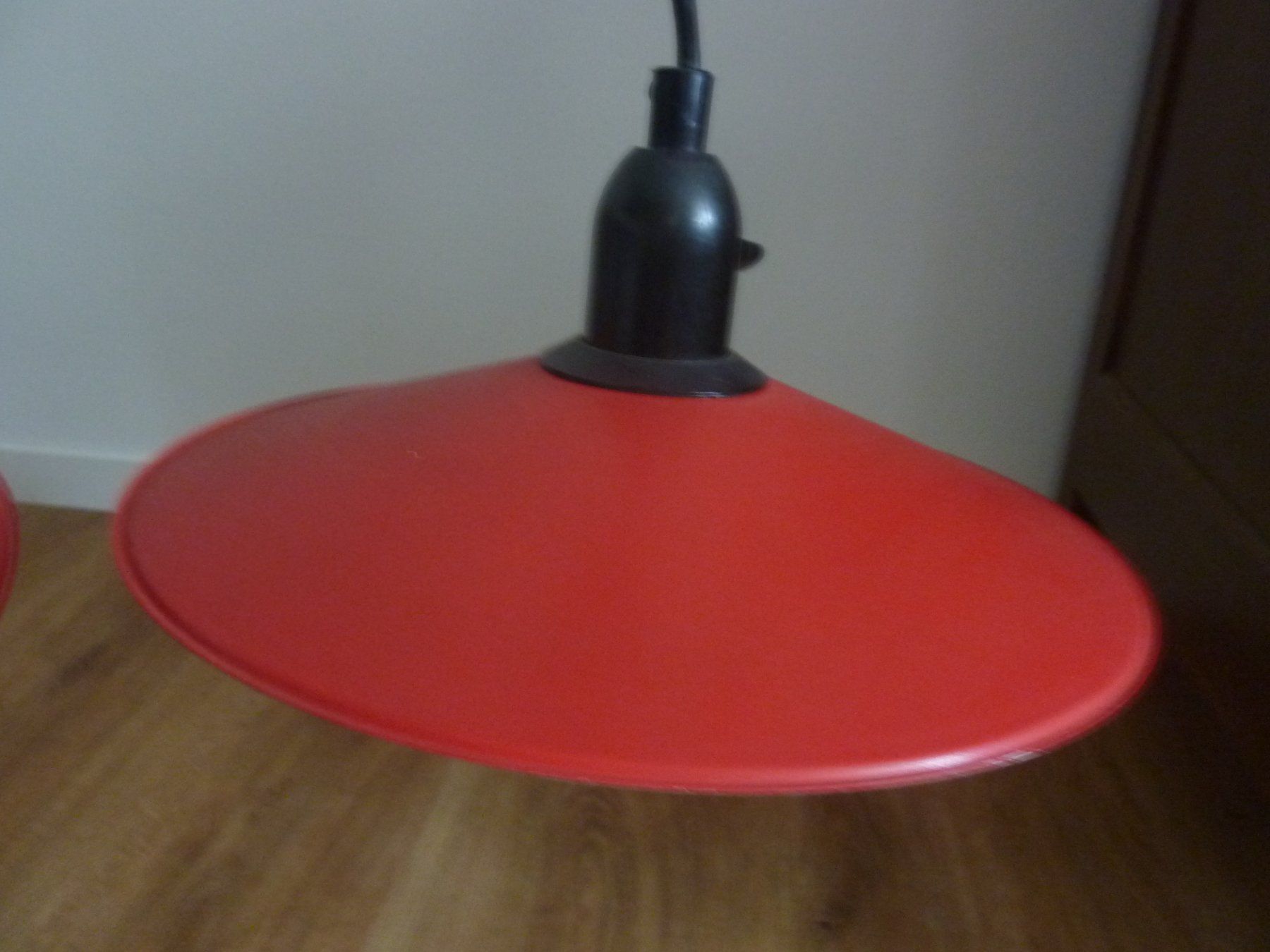 Lampen: Lampe rot-weiss – Gebraucht aus Triengen von Nussbaum14 8