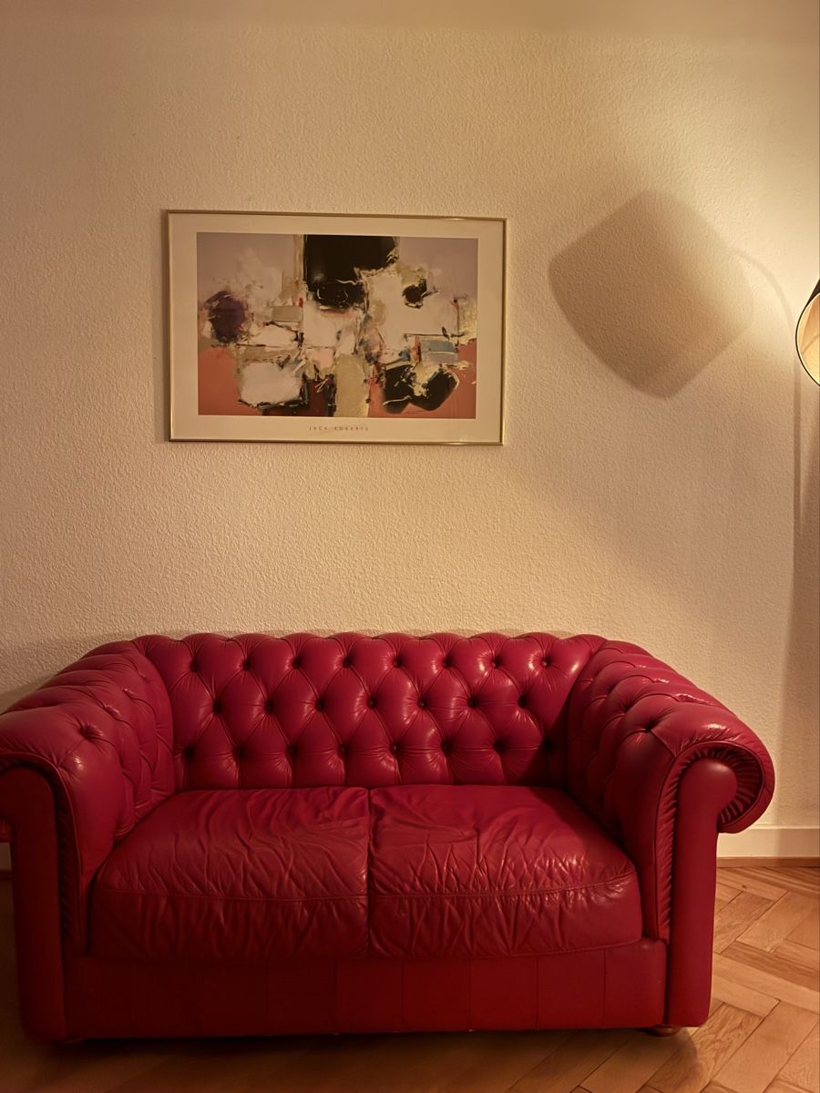 Sofas: Rotes Ledersofa – Gebraucht aus Basel von vanelli35 5