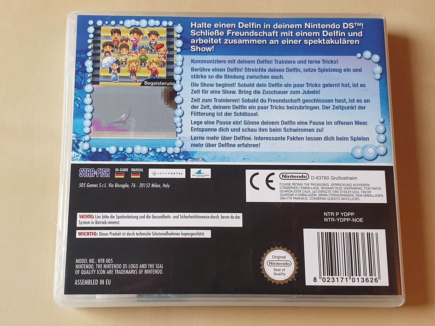 Nintendo Spiele: Mein Freund der Delphin – Gebraucht aus Stansstad von collectorsshop 1