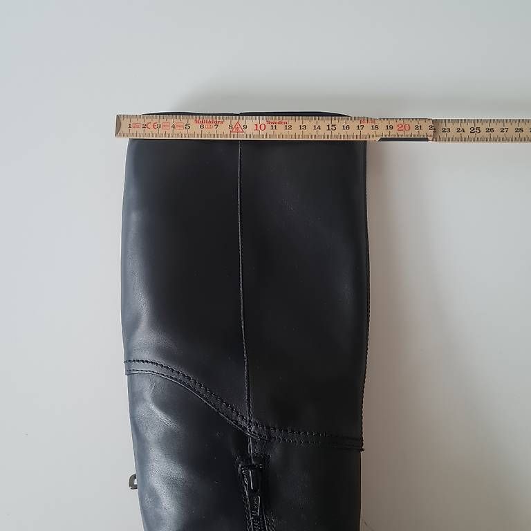 Damenschuhe: Hoher Lederstiefel, Bikerstyle, Gr. 38 – Gebraucht aus Kreuzlingen von vir_thb7 2