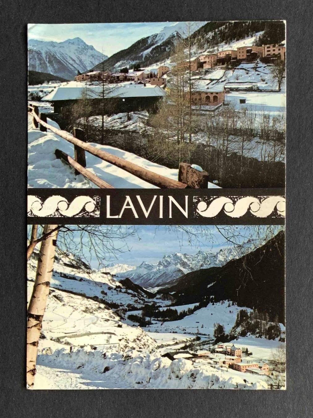 Cartoline postali: AK Lavin Unterengadin – Usato da Goldau venduto da artelier1