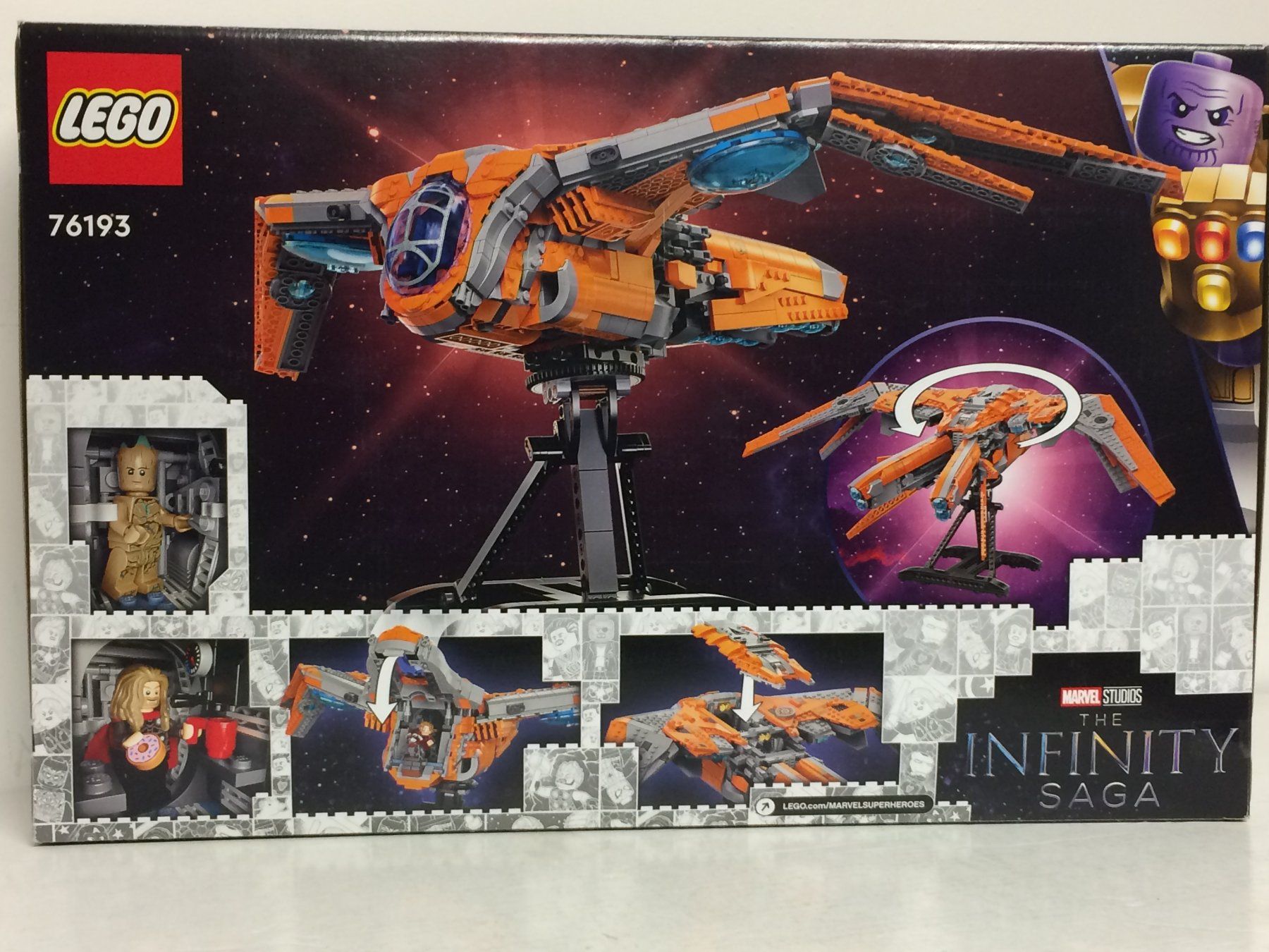 Lego Kit di costruzioni: LEGO MARVEL 76193 THE GUARDIANS' SHIP - INFINITY SAGA new – Nuovo e nell'imballaggio originale da Vezia venduto da Aquarius_Age 1