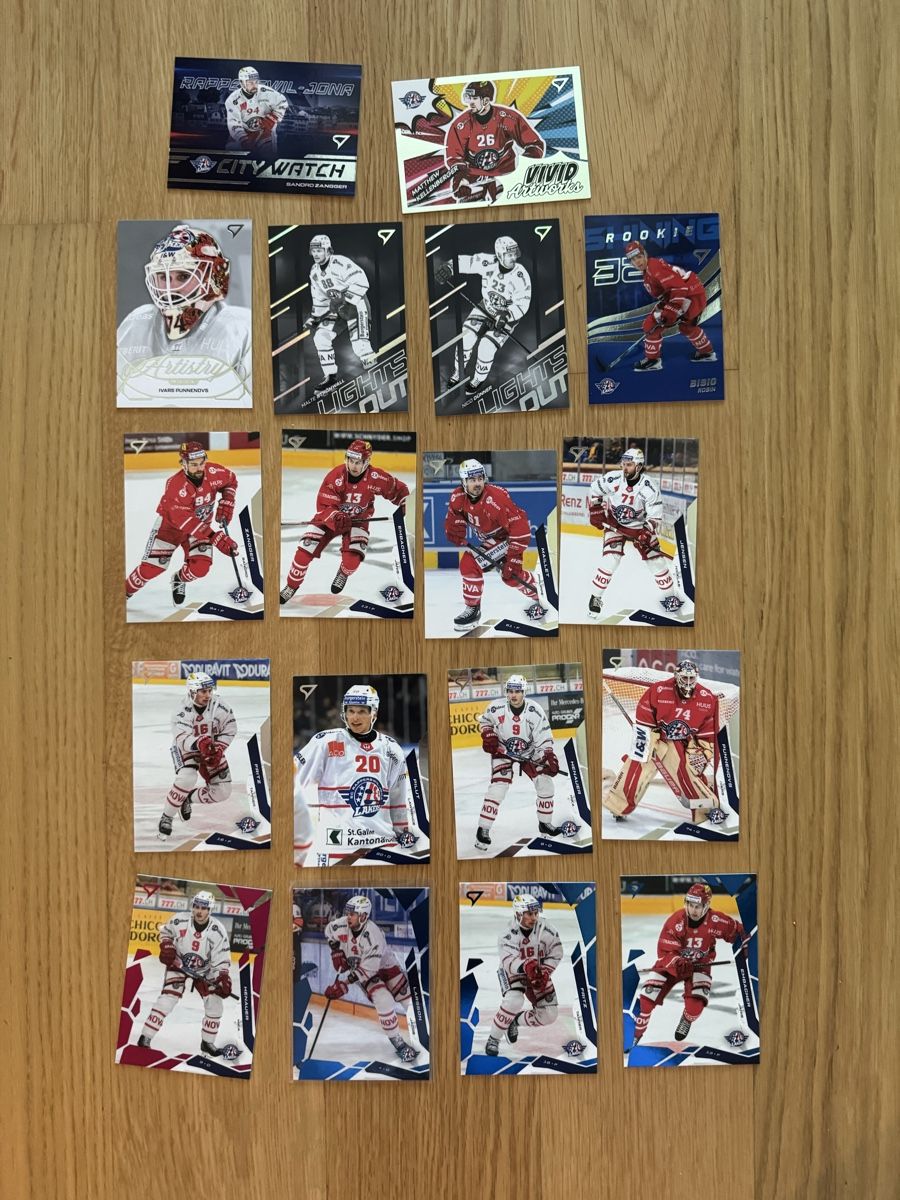 Sportzoo Sammelbilder & Trading cards: SportZoo SRJL Rapperswil Basic, Pink, Blue – Neu (gemäss Beschreibung) aus Bern von chr_7zcw