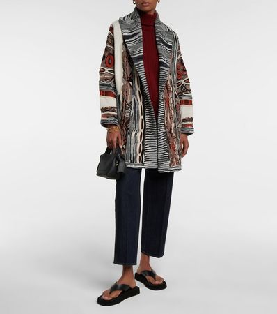 MISSONI - Cardigan aus Schurwolle Gr.M (bis L)