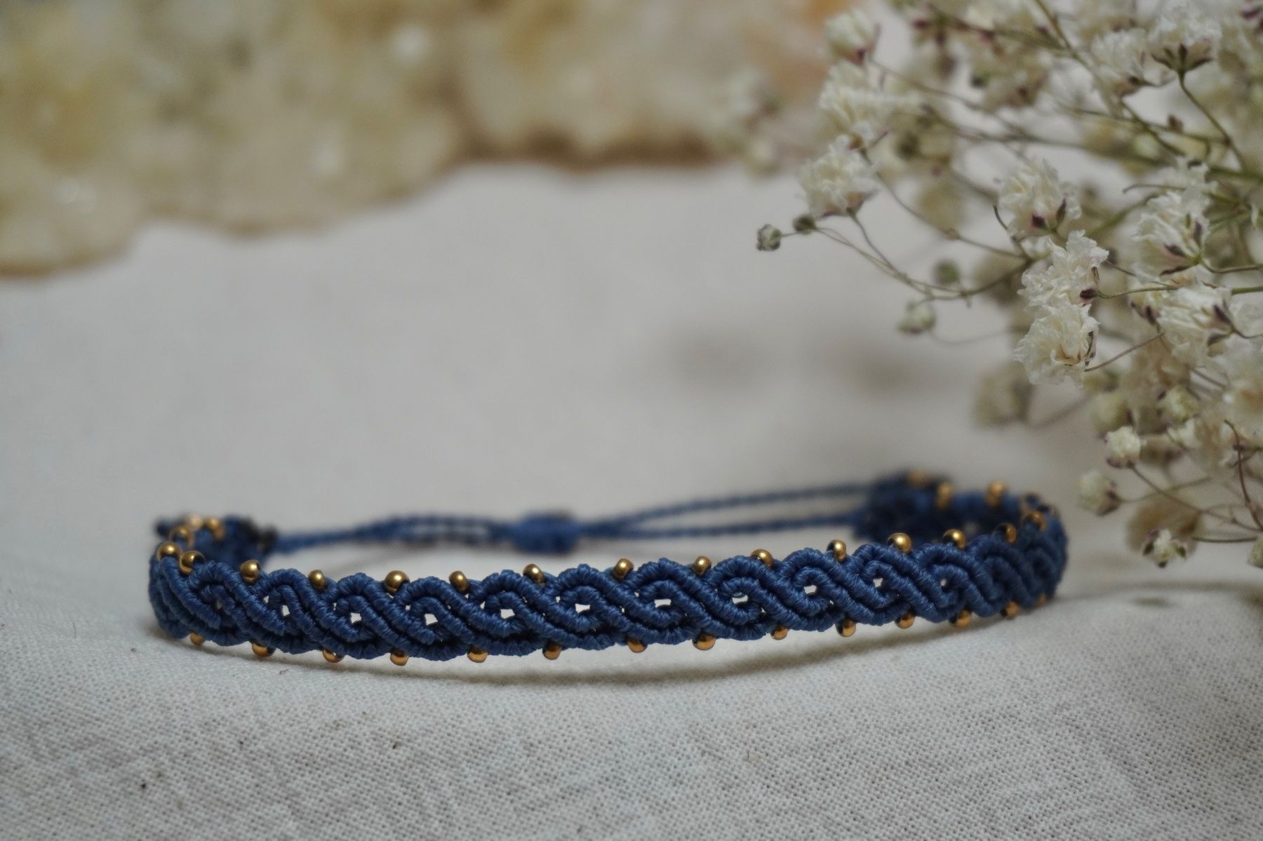 Bracciali & Braccialetti: caelina - Makramee Armband - Personalisierbar – Nuovo (secondo la descrizione) da Heerbrugg venduto da R.St27 3